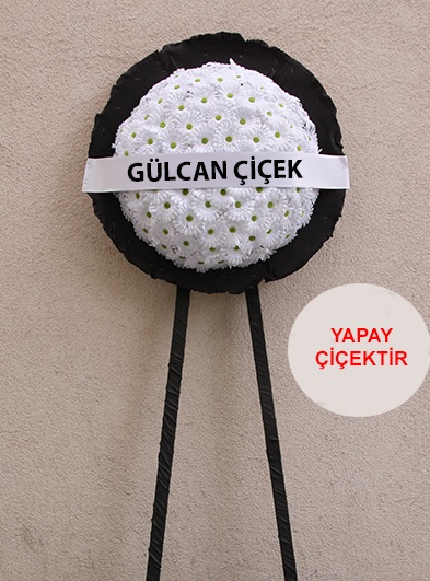 Beyaz Yapay Cenaze Çelengi