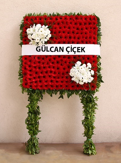 Kırmızılı Gerberalı Pano Çiçek